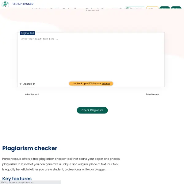 Paraphraser.io – a Place With Lots of Free Text Tools
