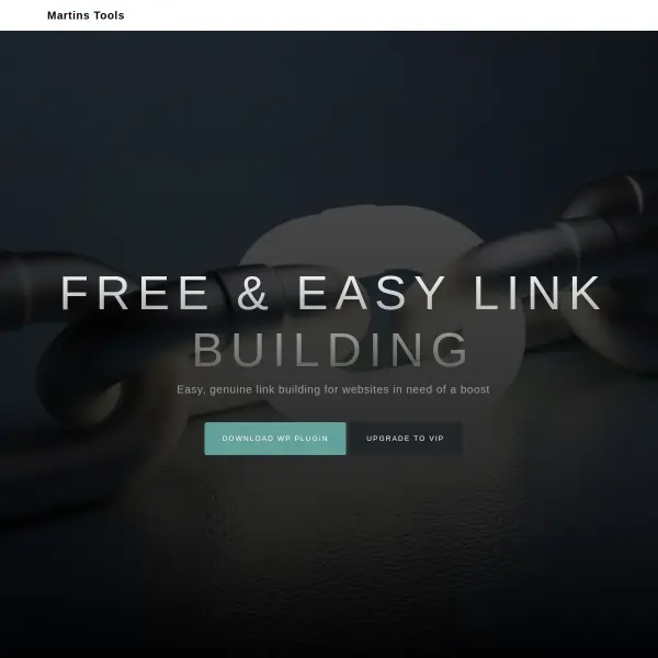 Martins Tools – a Free Link Building Plugin for WordPress